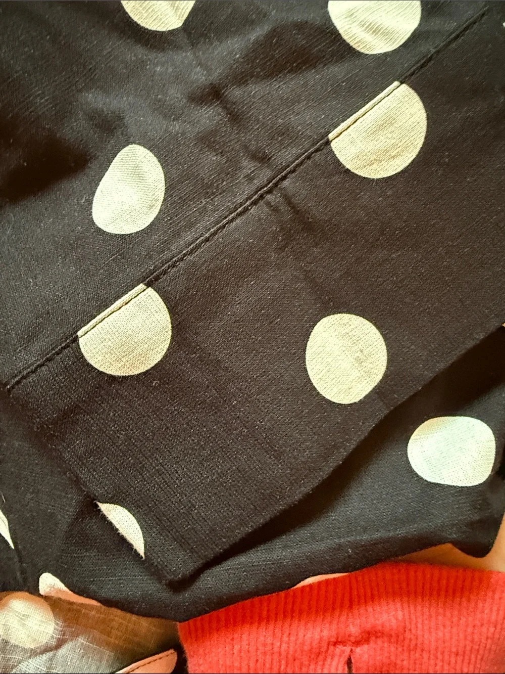 Tuckernuck Black and White Polka Dot Blouse - Picture 3 of 3